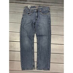 DENIZEN Levis 285 Jeans Mens 32X31 Blue Medium Wash Denim Relaxed Straight Fit‎